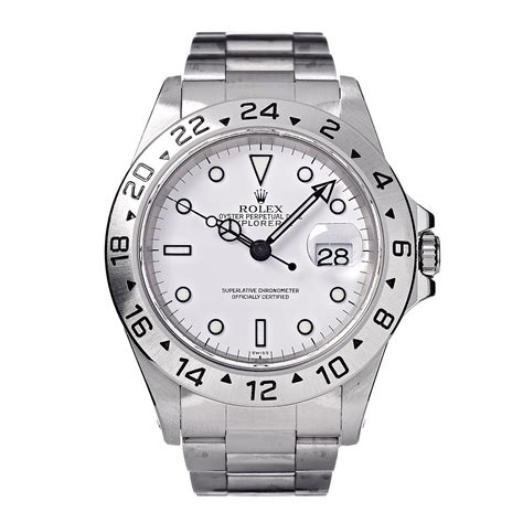 rolex oyster perpetual date explorer ii|Rolex explorer 2 white dial.